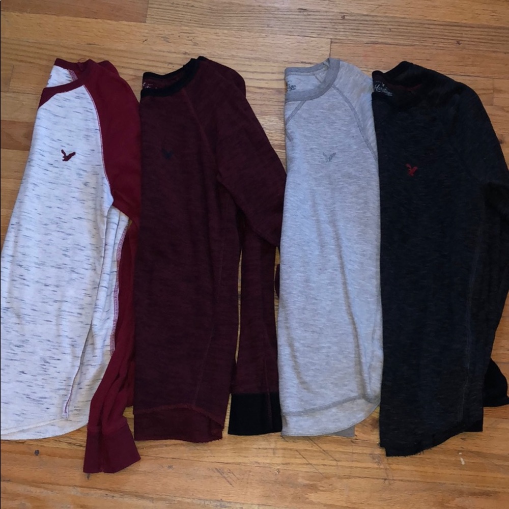 American eagle thermal shirts